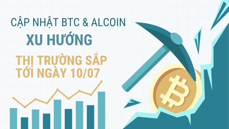 Cập nhật BTC, Altcoin và Xu hướng thị trường sắp tới ngày 10/07