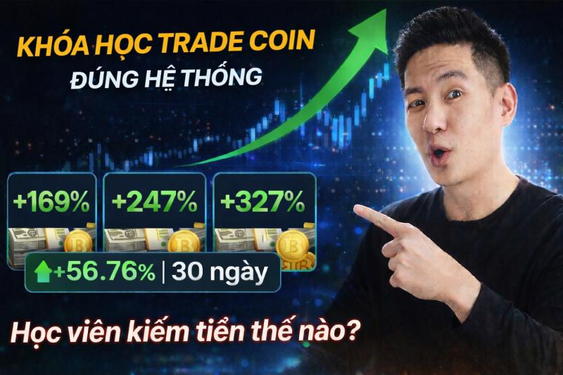 Khóa học Trade Coin Thực Chiến Đỉnh cao